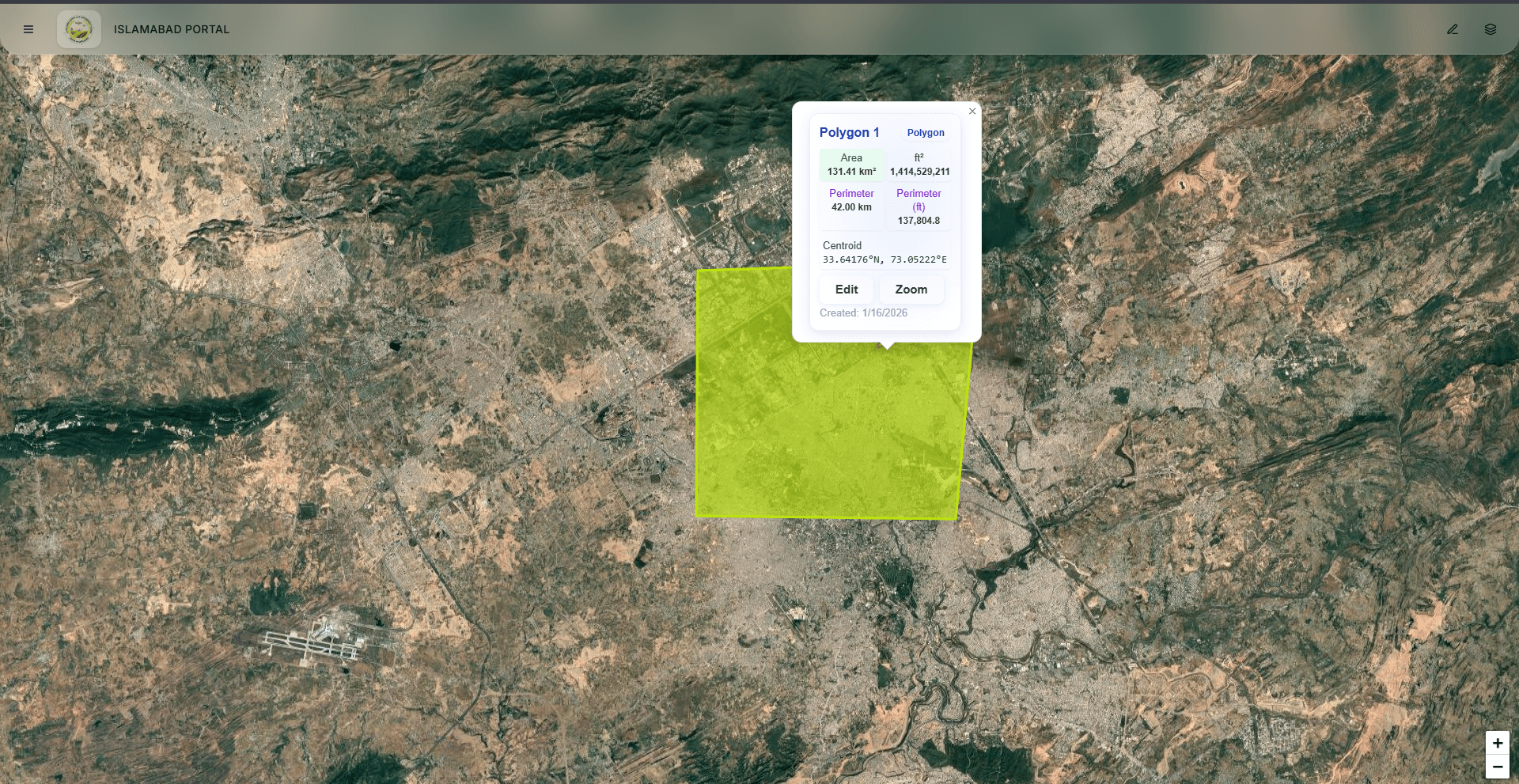 Islamabad Details Portal - View 1
